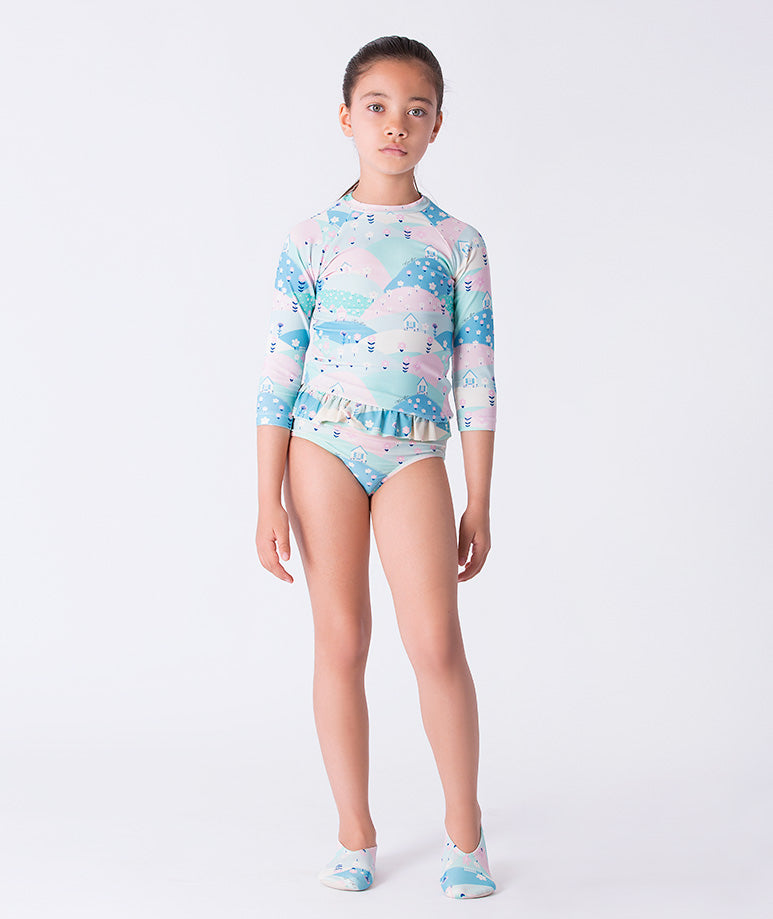 Pastel Grasse Sun-Safe Swim Set