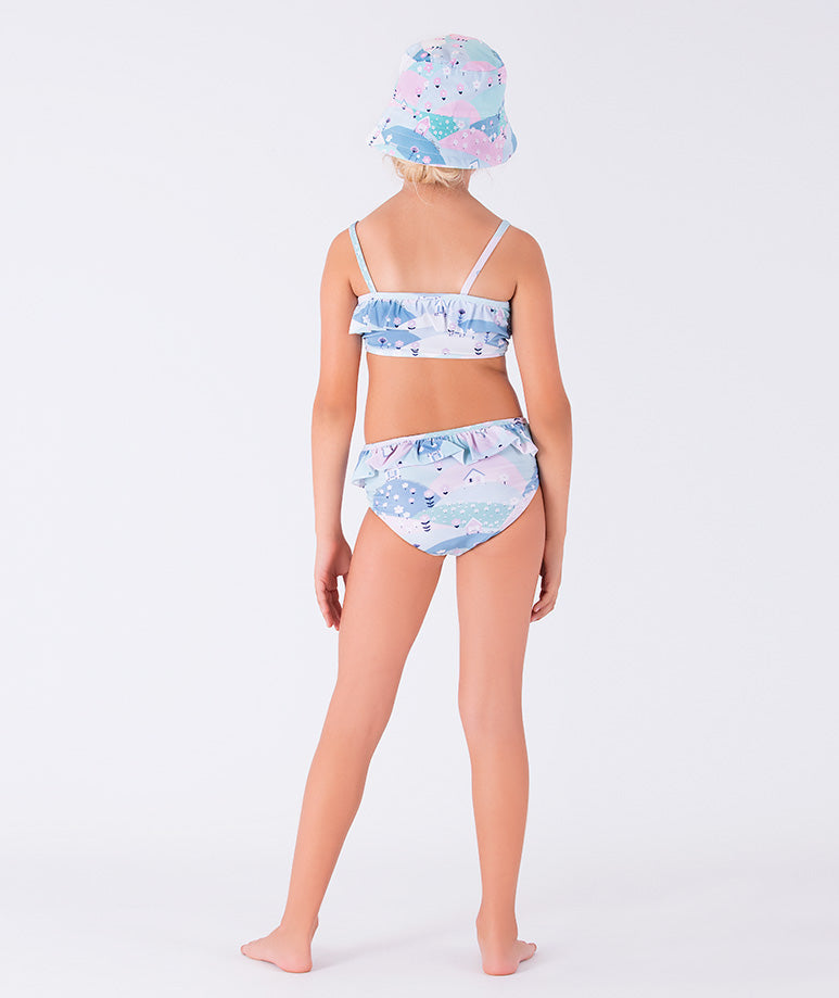 pastel kids bikini